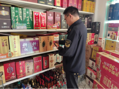 禹會區市場監管局開展酒類食品專項檢查，筑牢酒類經營安全防線